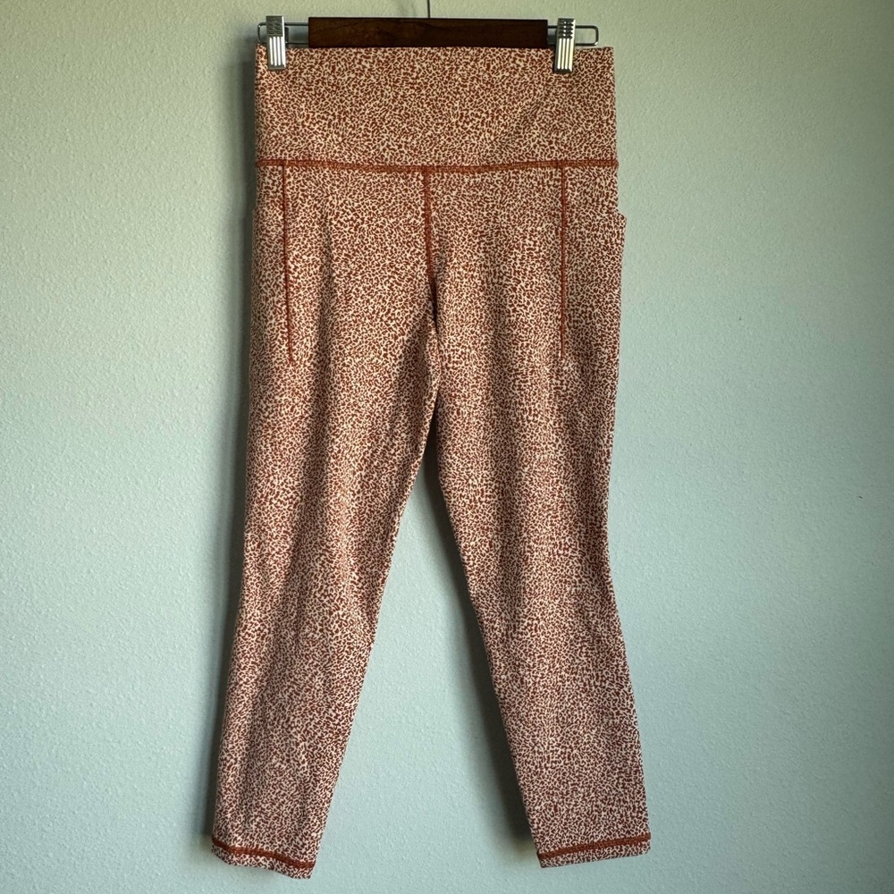 Athleta Speckled Cropped Pants - Tan
